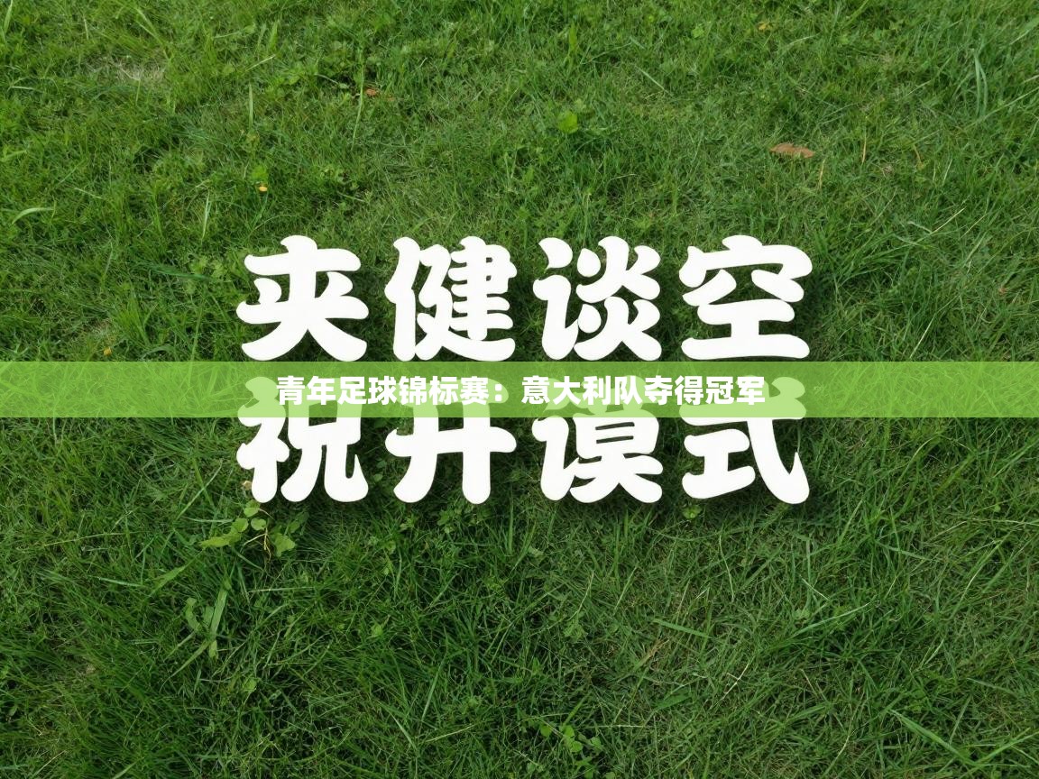 青年足球锦标赛:意大利队夺得冠军 第2张